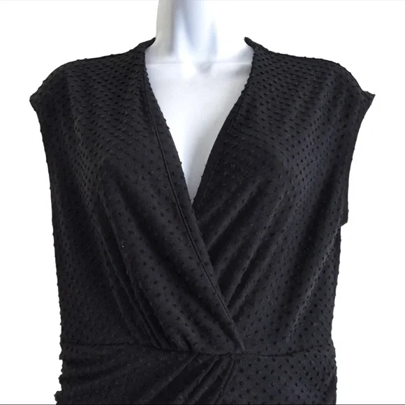 DELETTA ANTHROPOLOGIE Swiss Dots Sleeveles… - Picture 3 of 6